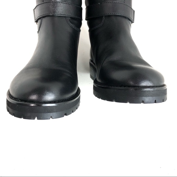 Versace Collection Made in Romania Black Boot Sz37 - Picture 5 of 8